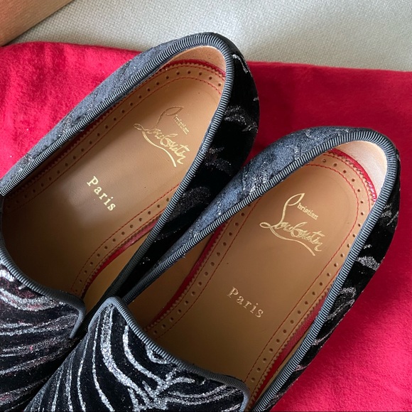 *NWT* Christian Louboutin Colonnaki Velvet Loafer - Picture 5 of 8